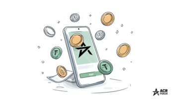 crypto poker stablecoins USDT USDC payments illustration