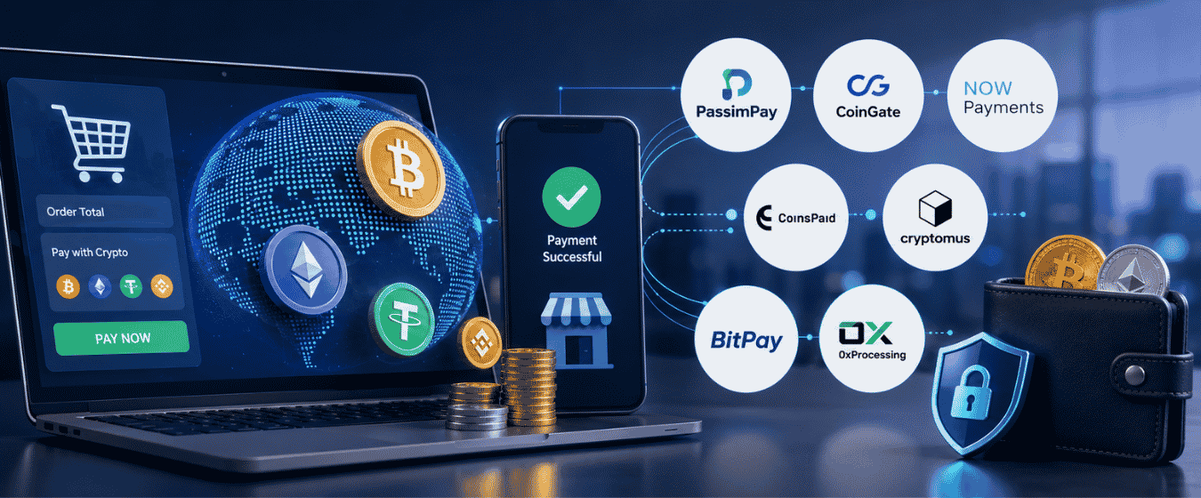 Best crypto payment gateways comparison for businesses in 2026