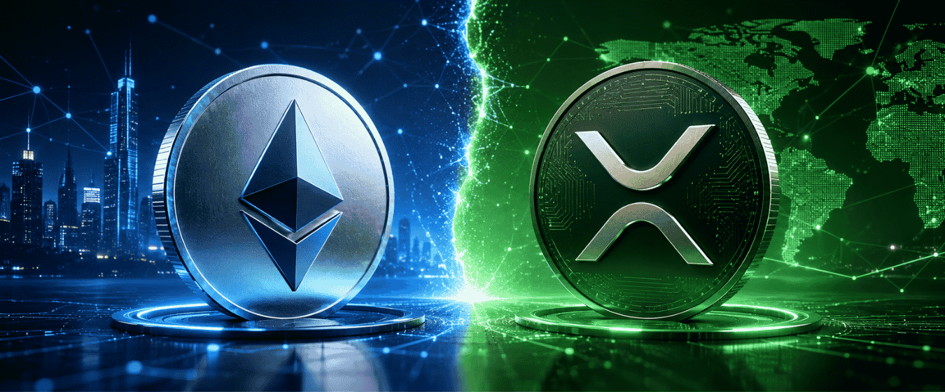Ethereum vs XRP Whitepaper Comparison 2026 illustration