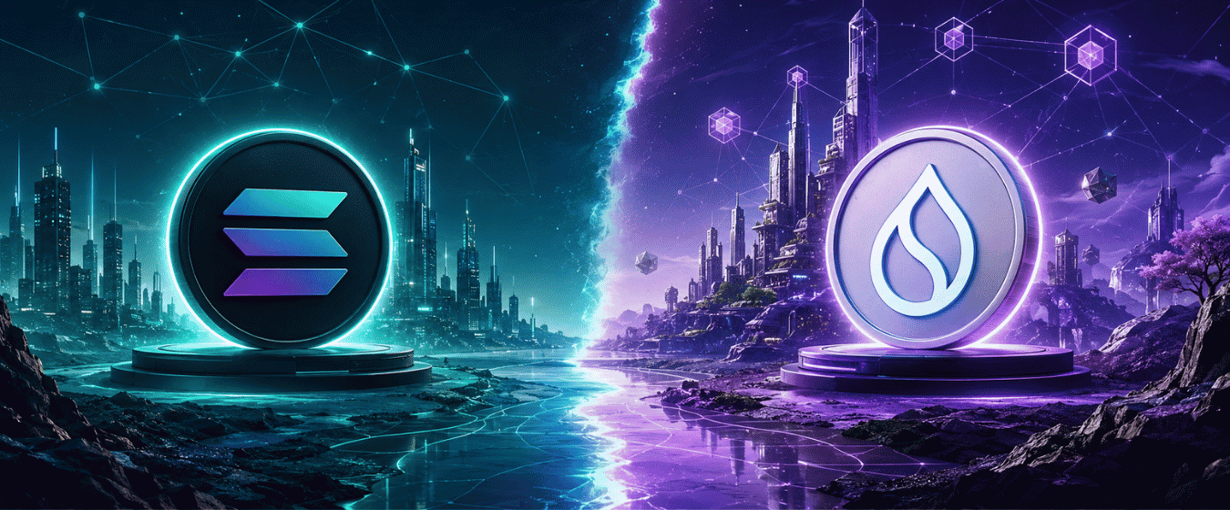 Solana vs Sui whitepaper comparison showing the architecture, performance, and scalability of both Layer 1 blockchains